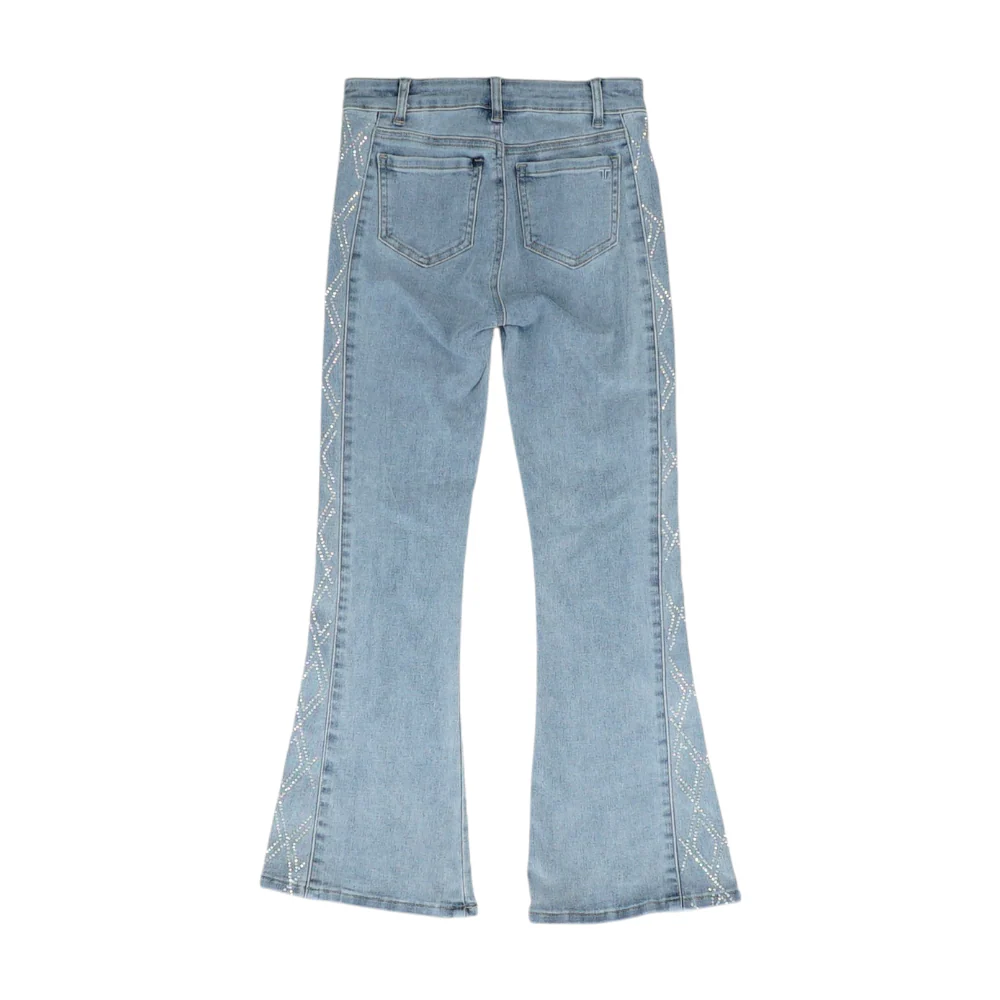 Blue Solid Jeans - Image 2