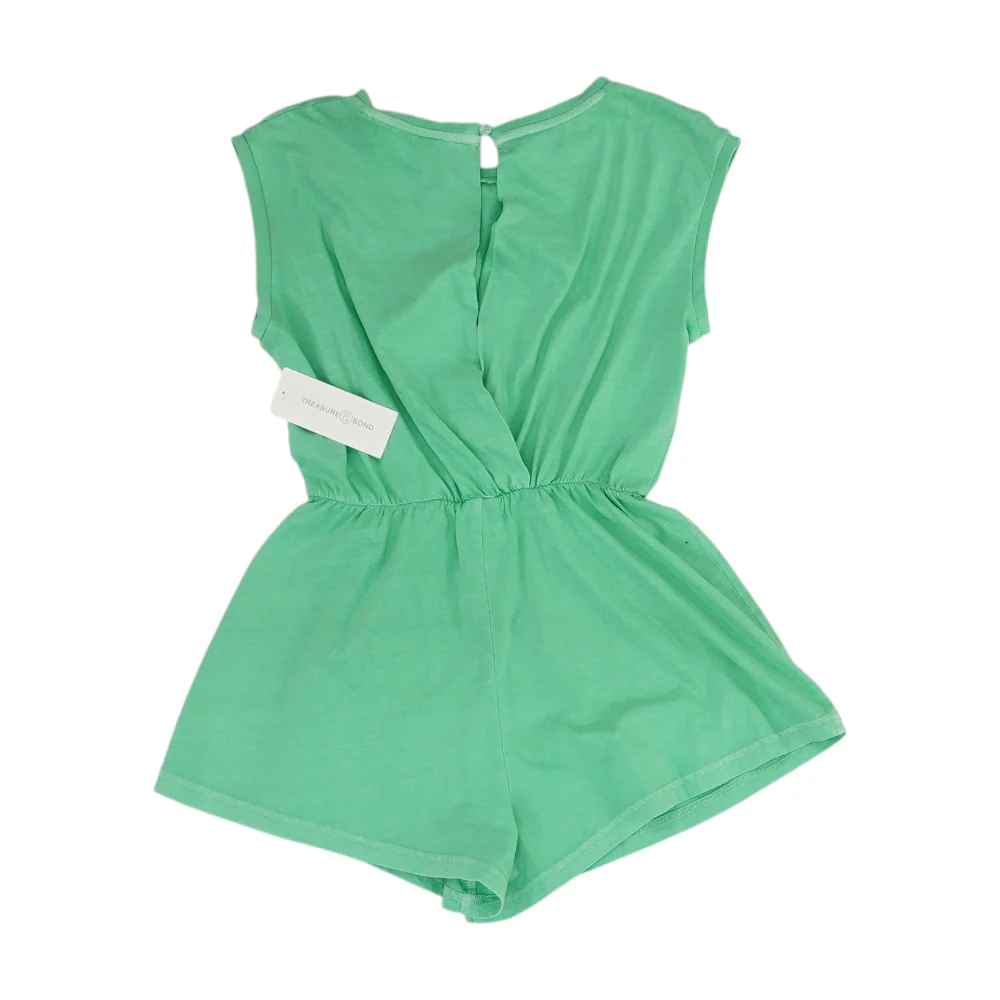 Green Sleeveless One-Piece - Image 2
