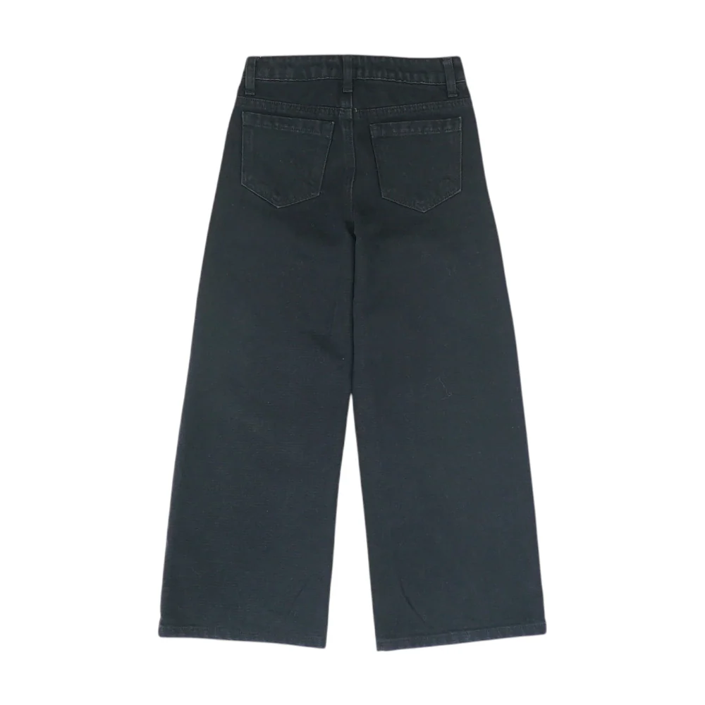 Black Solid Jeans - Image 2