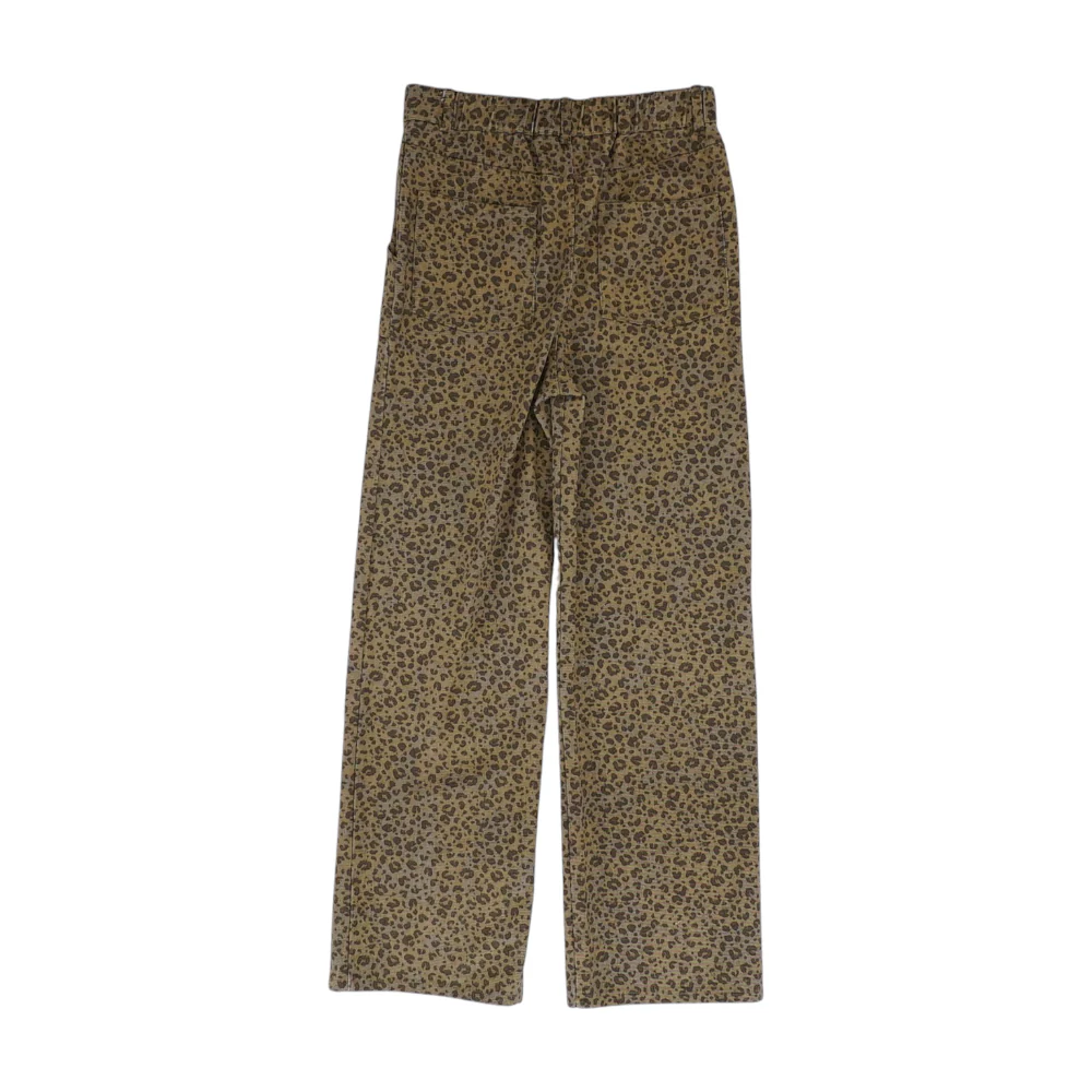 Brown Animal Print Jeans - Image 2