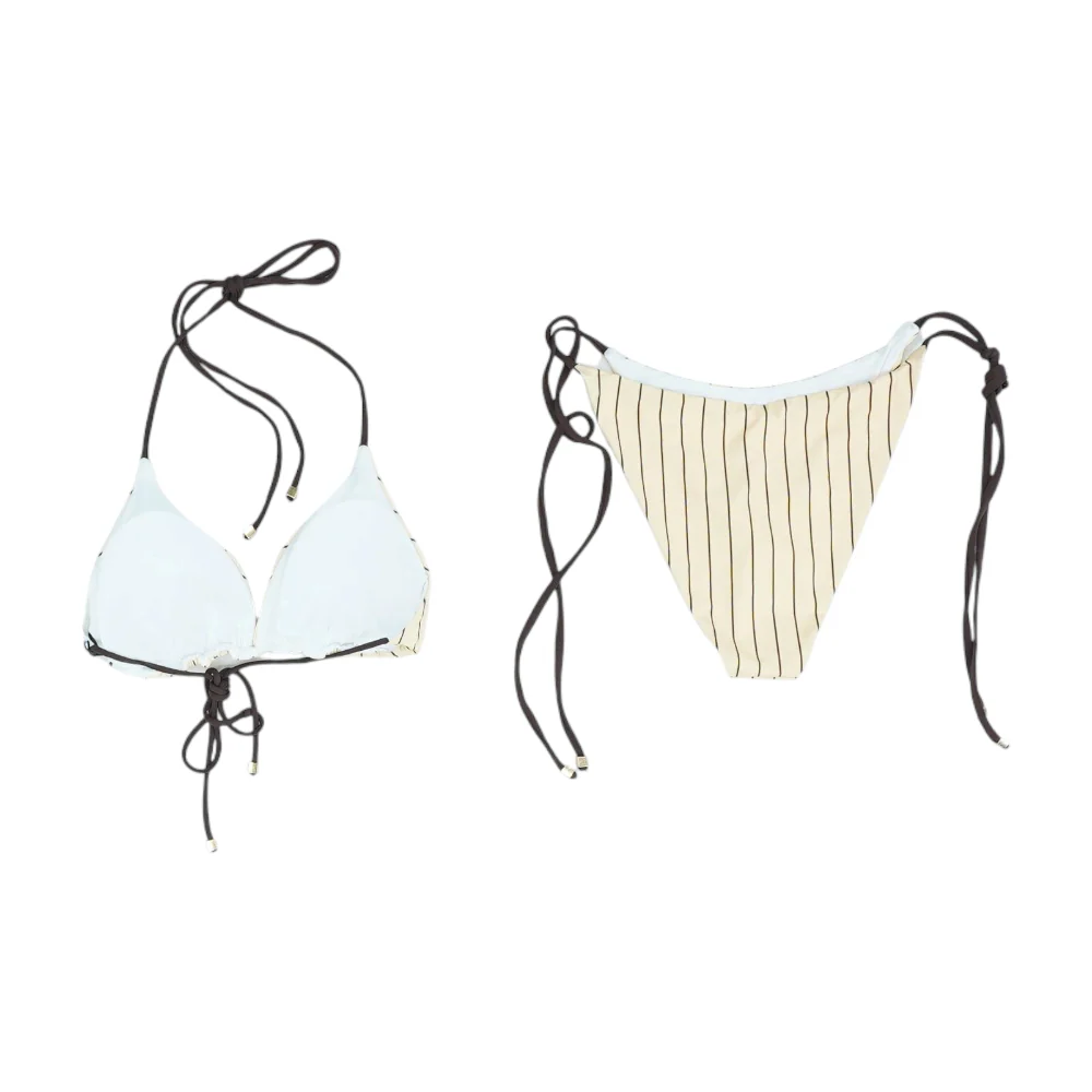 Yellow Striped Two-Piece - Image 2