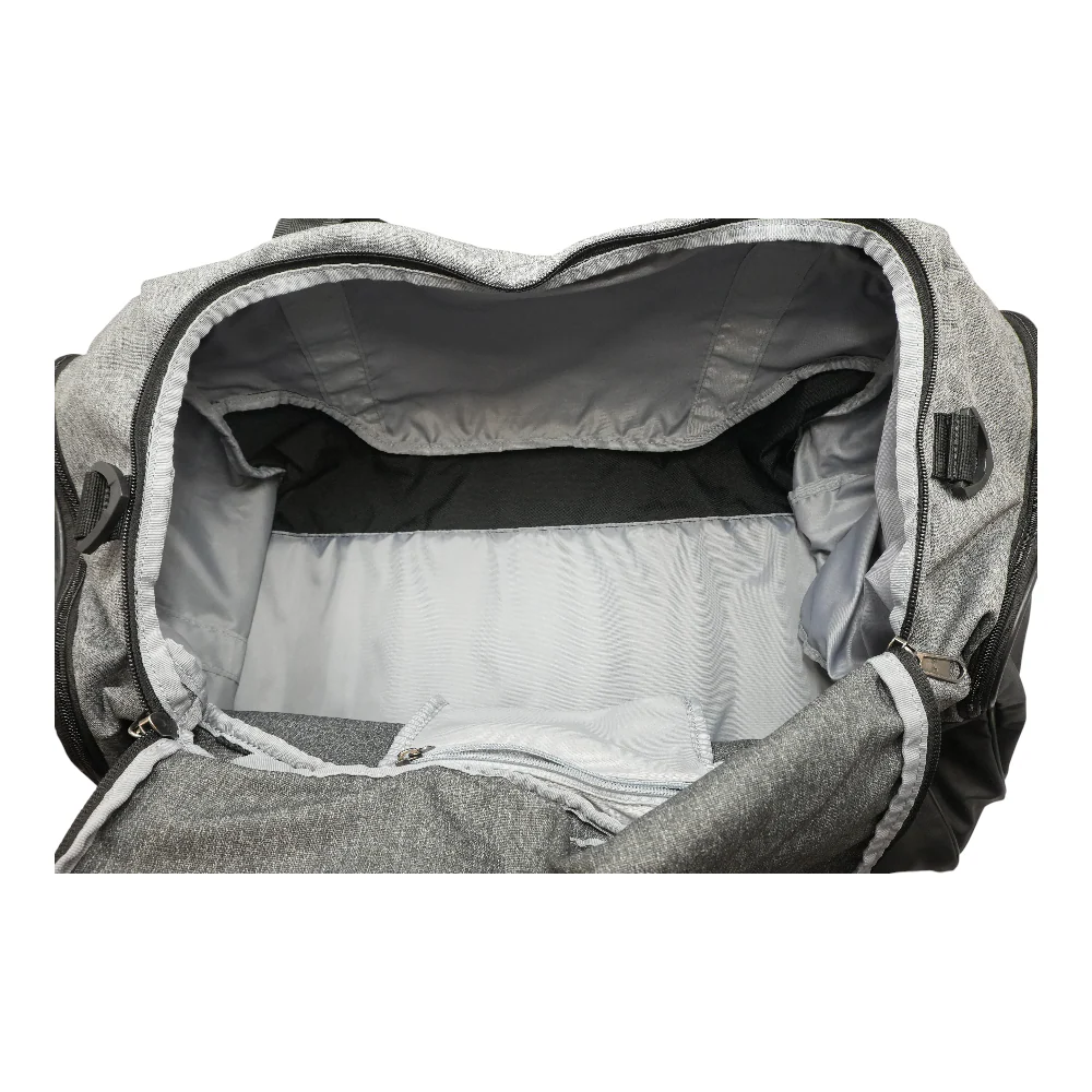 Gray Duffel Bag - Image 3