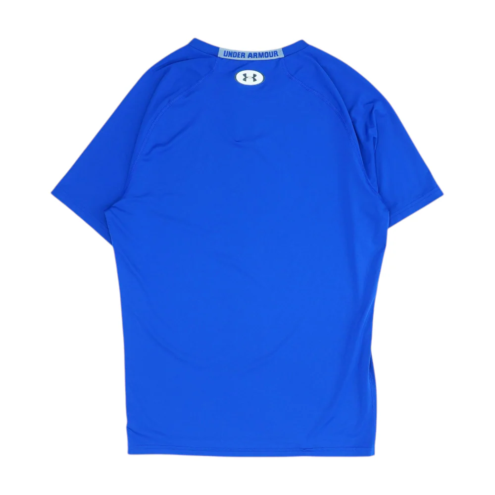 Blue Solid T-Shirt - Image 2