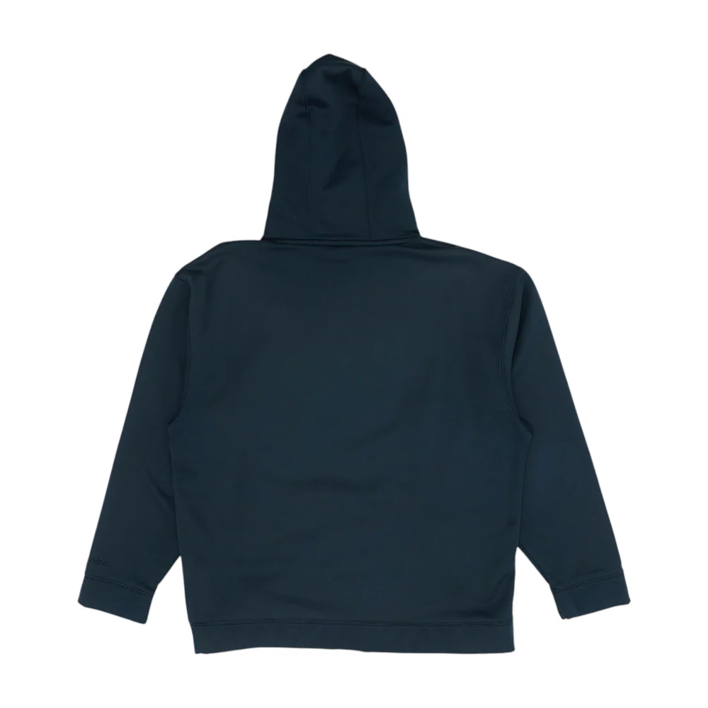 Black Solid Hoodie Pullover - Image 2
