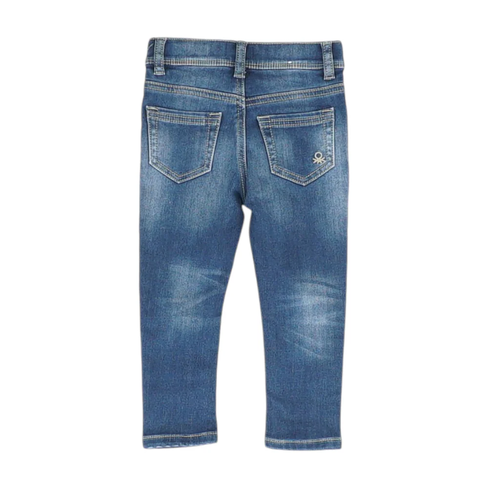 Blue Solid Jeans - Image 2