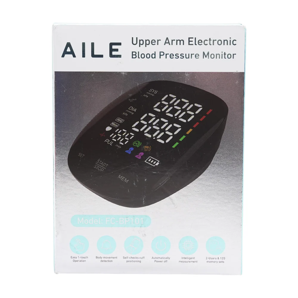 Upper Arm Electronic Blood Pressure Monitor