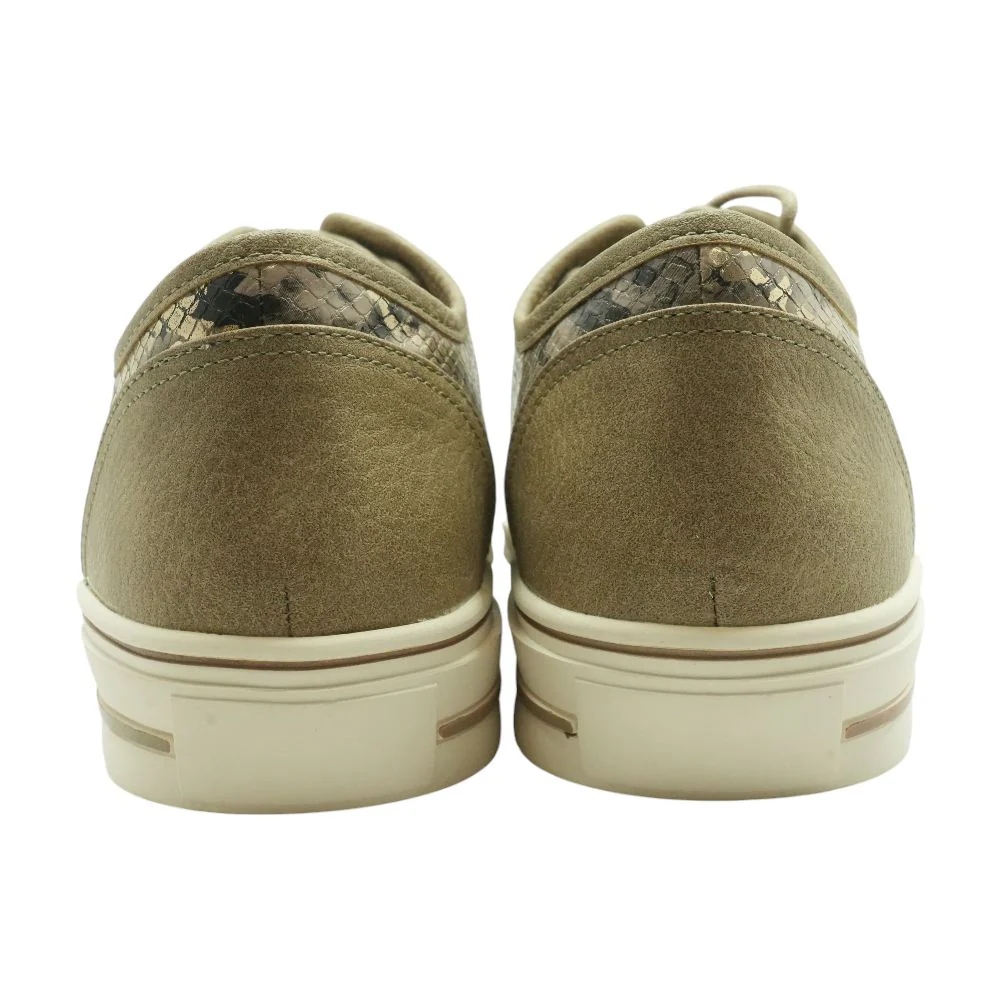 Vada Tan Low Top Athletic Shoes - Image 2