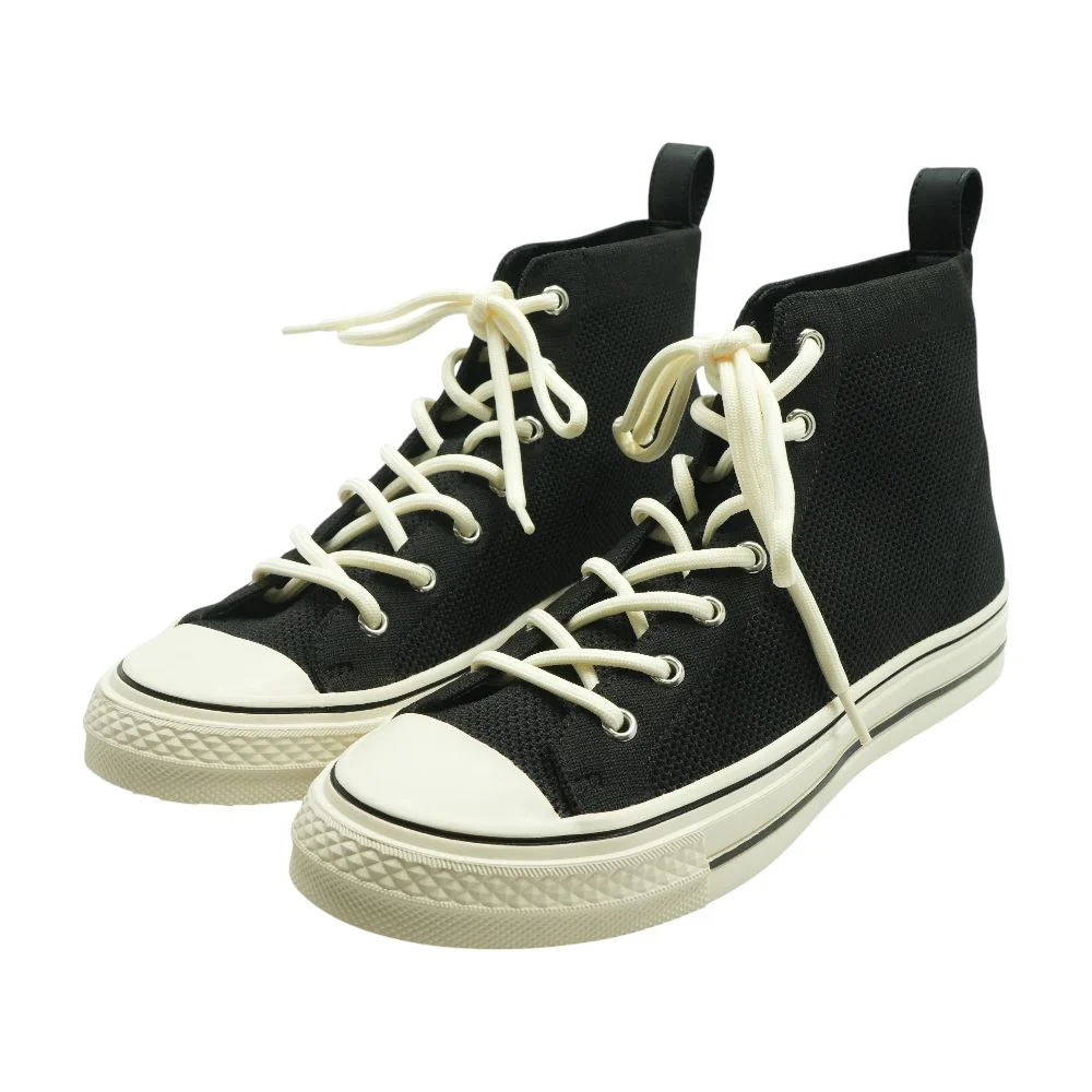 Vasaree Black High Top Athletic Shoes