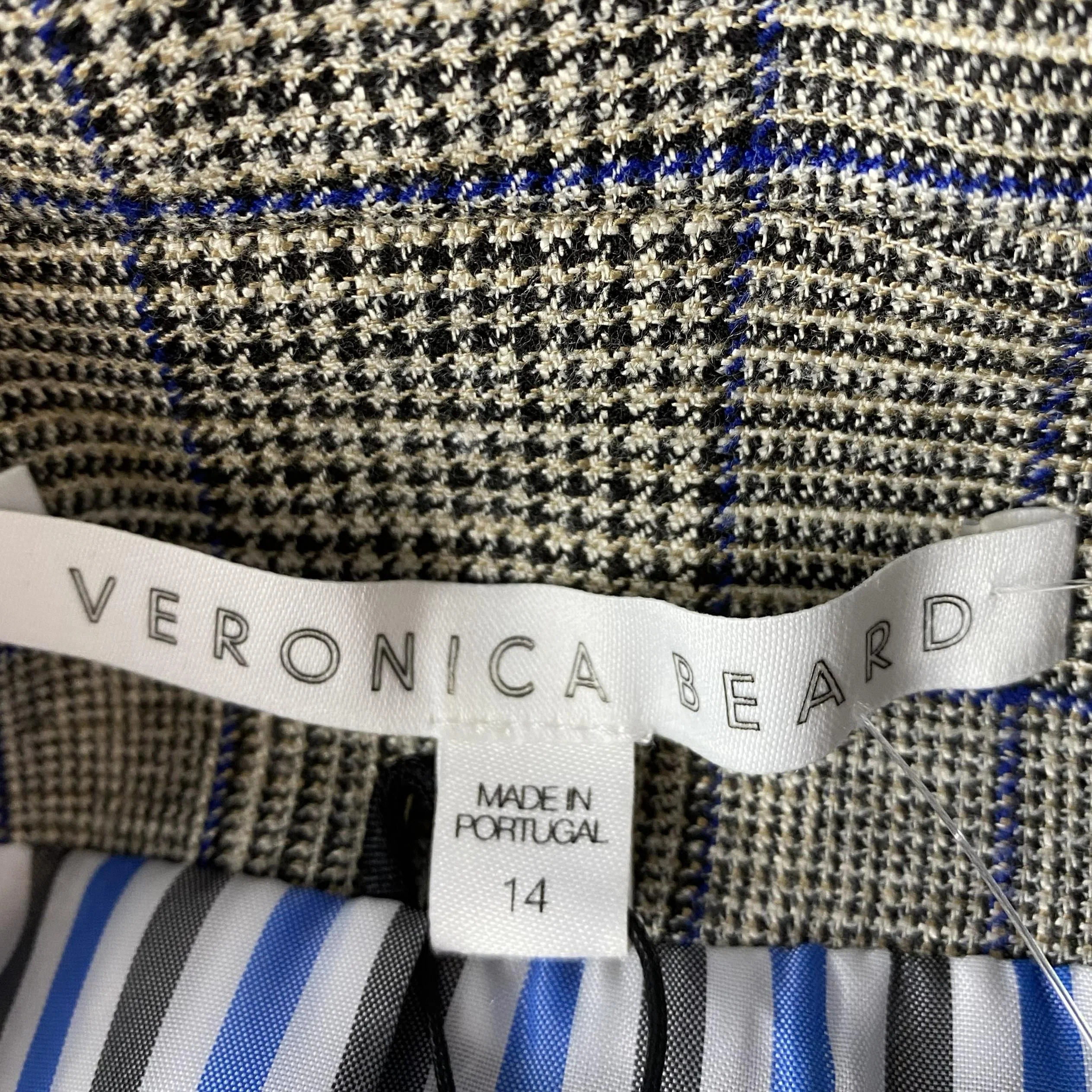 Gray Plaid Miller Dickey Jacket - Image 4