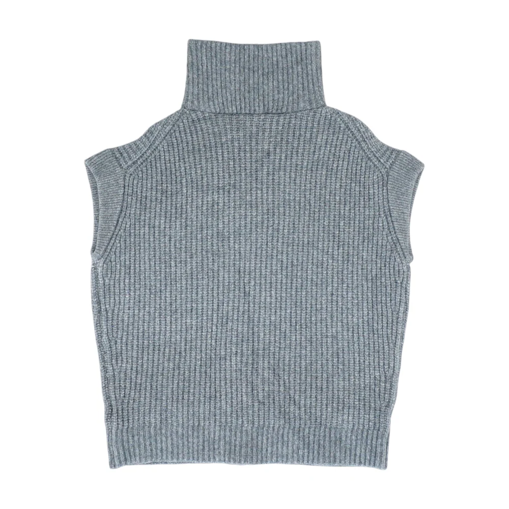 Gray Vest Sweater - Image 2