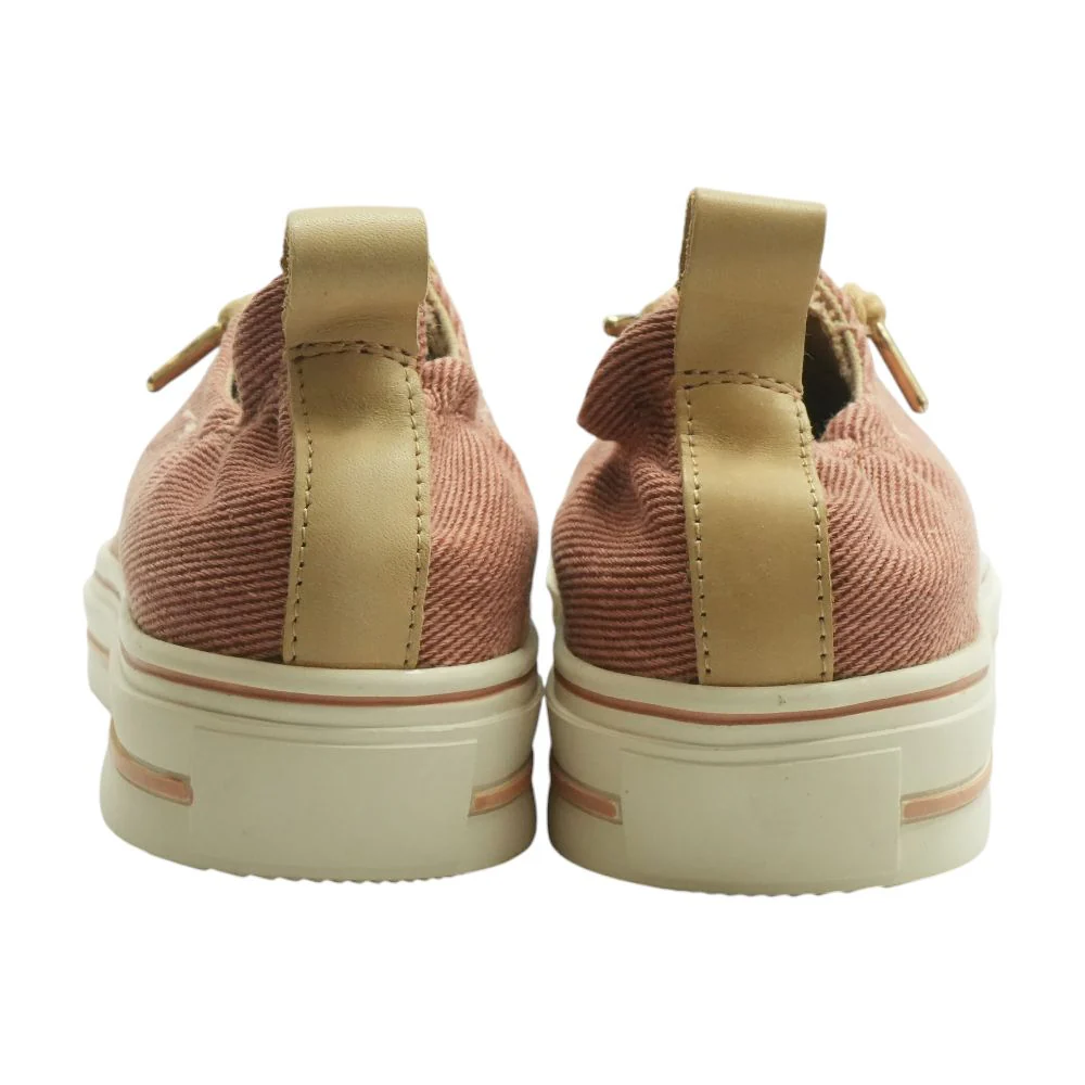 Viana Mauve Low Top Athletic Shoes - Image 2
