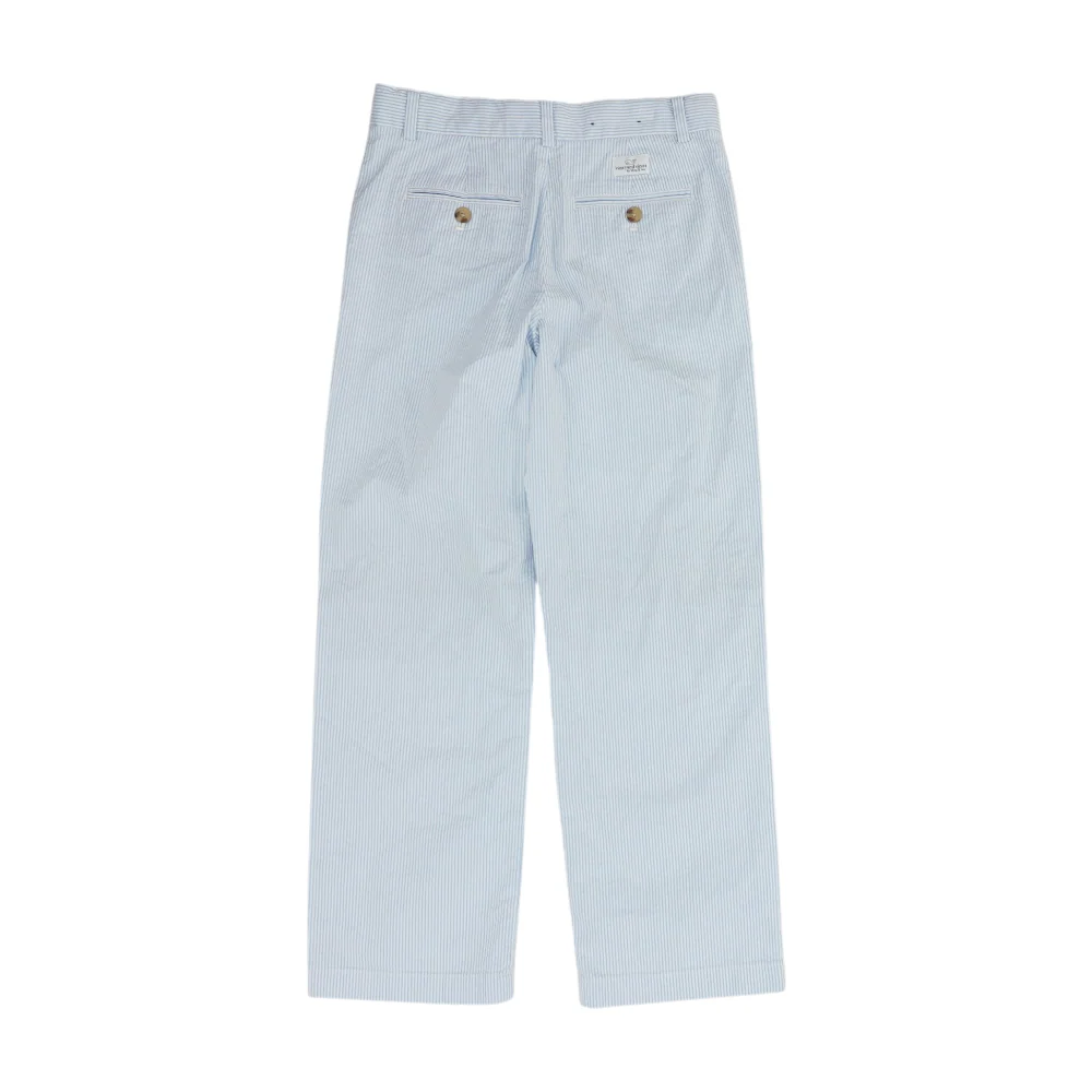 Blue Striped Chino Jeans - Image 2