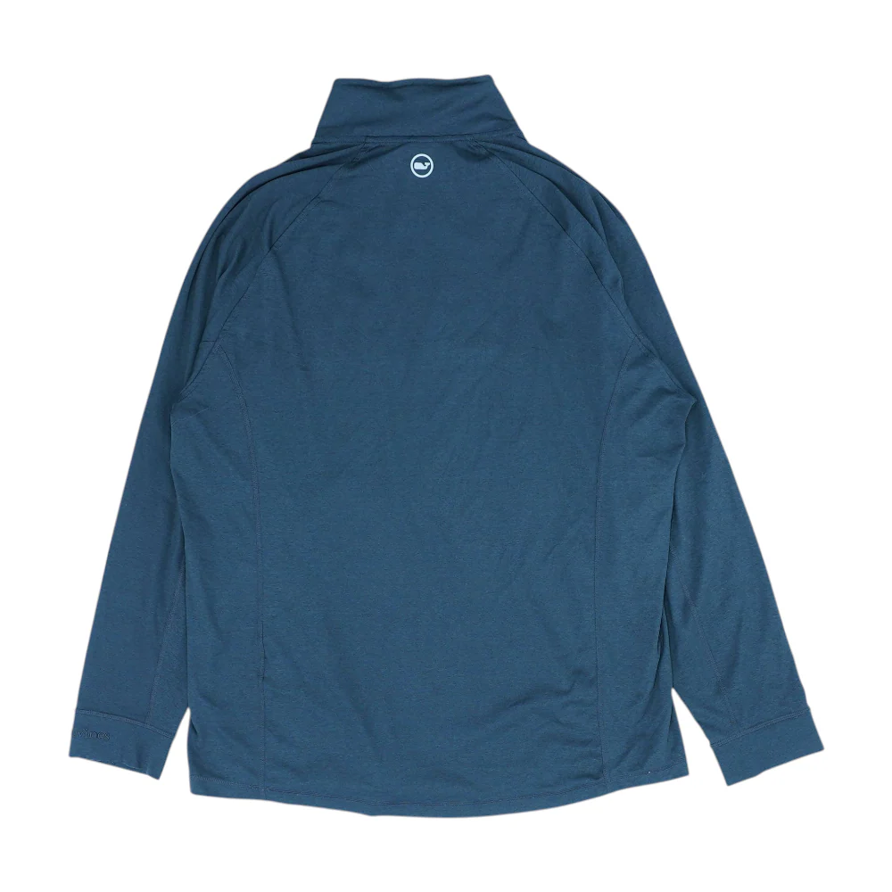 Charcoal Solid 1/4 Zip Pullover - Image 2