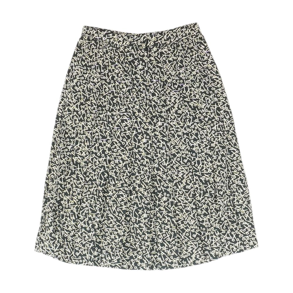 Vintage Black Midi Skirt - Image 2