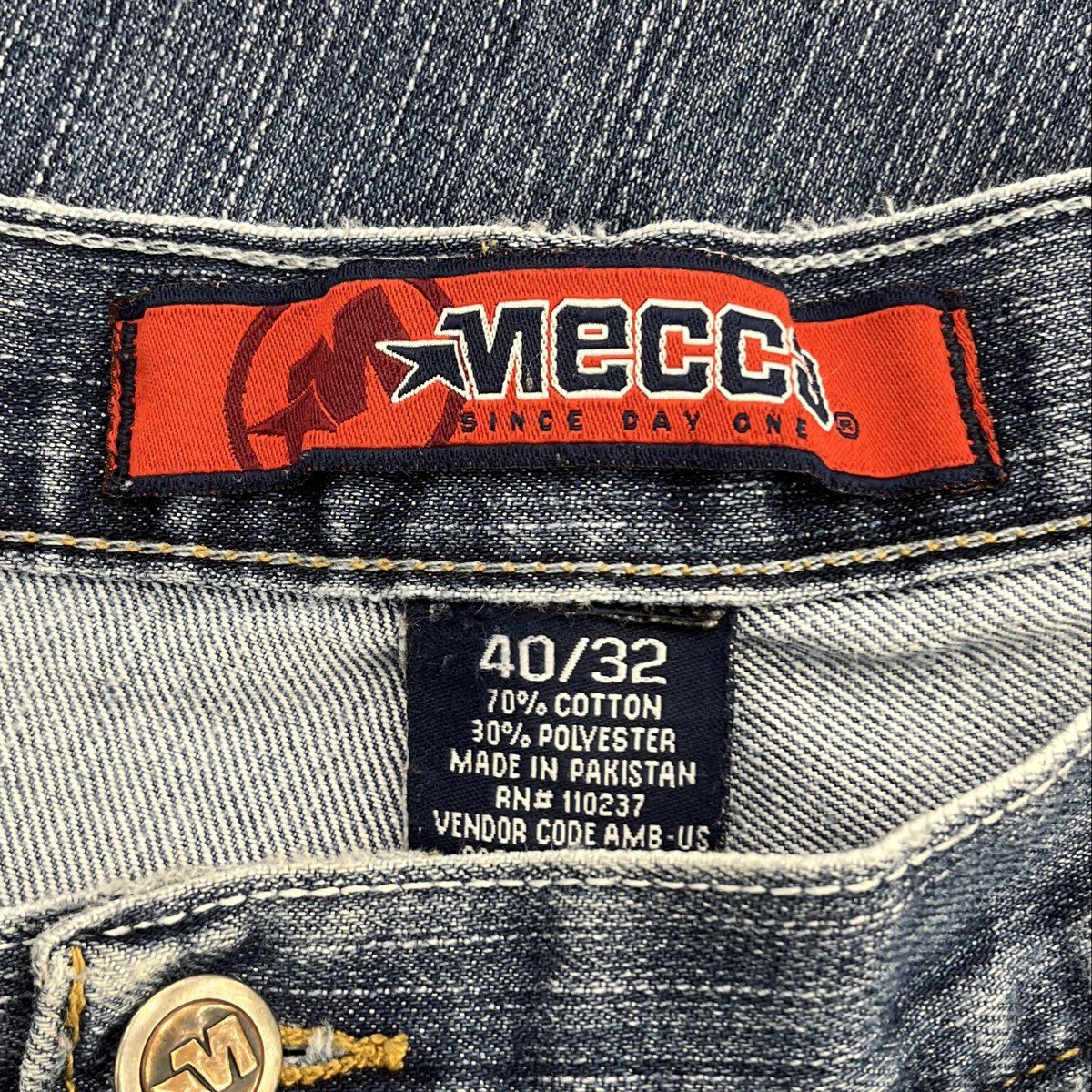 Vintage Blue Classic Jeans - Image 3