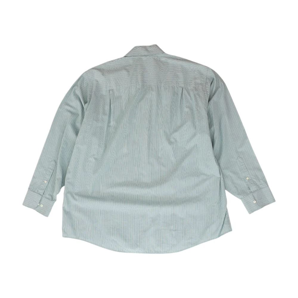 Vintage Blue Striped Long Sleeve Button Down - Image 2