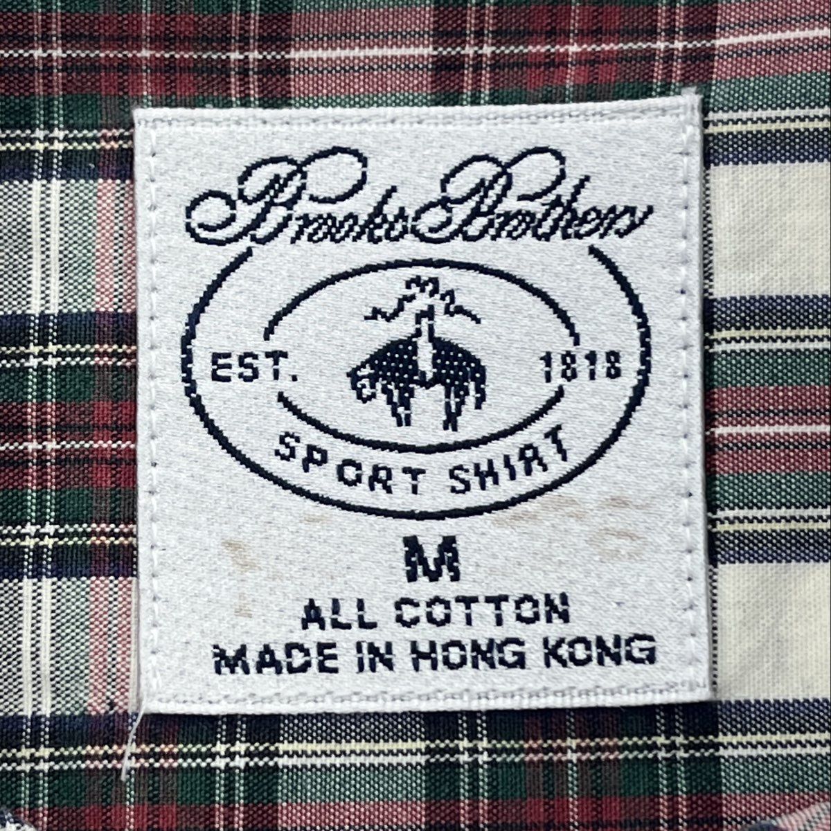 Vintage Multi Plaid Long Sleeve Button Down - Image 3