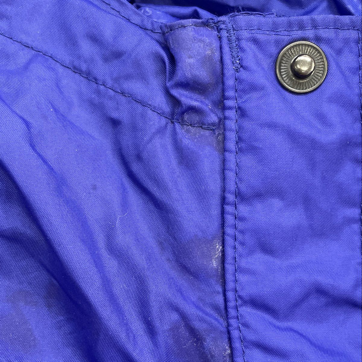 Vintage Nylon Hooded Purple Pullover - Image 4