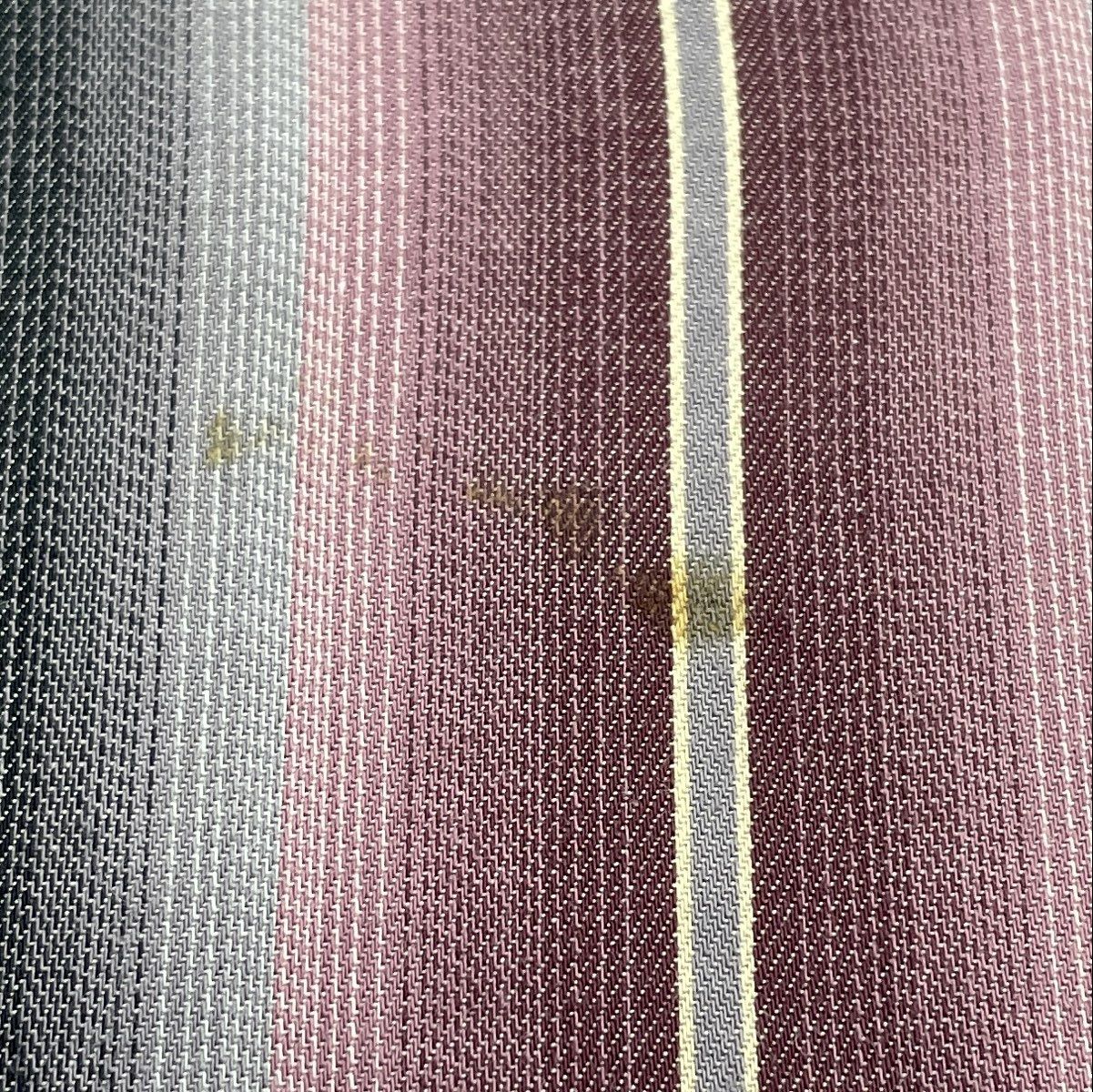 Vintage Purple Striped Long Sleeve Button Down - Image 4