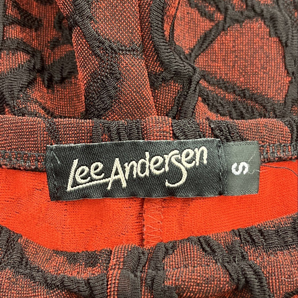 Vintage Red Fashion Leggings - Image 3