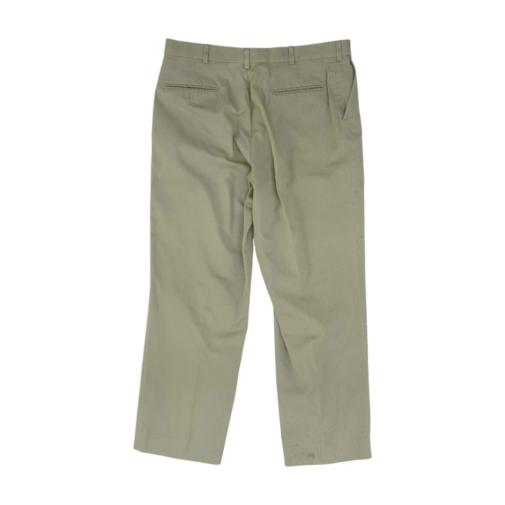 Vintage Tan Solid Chino Pants - Image 2