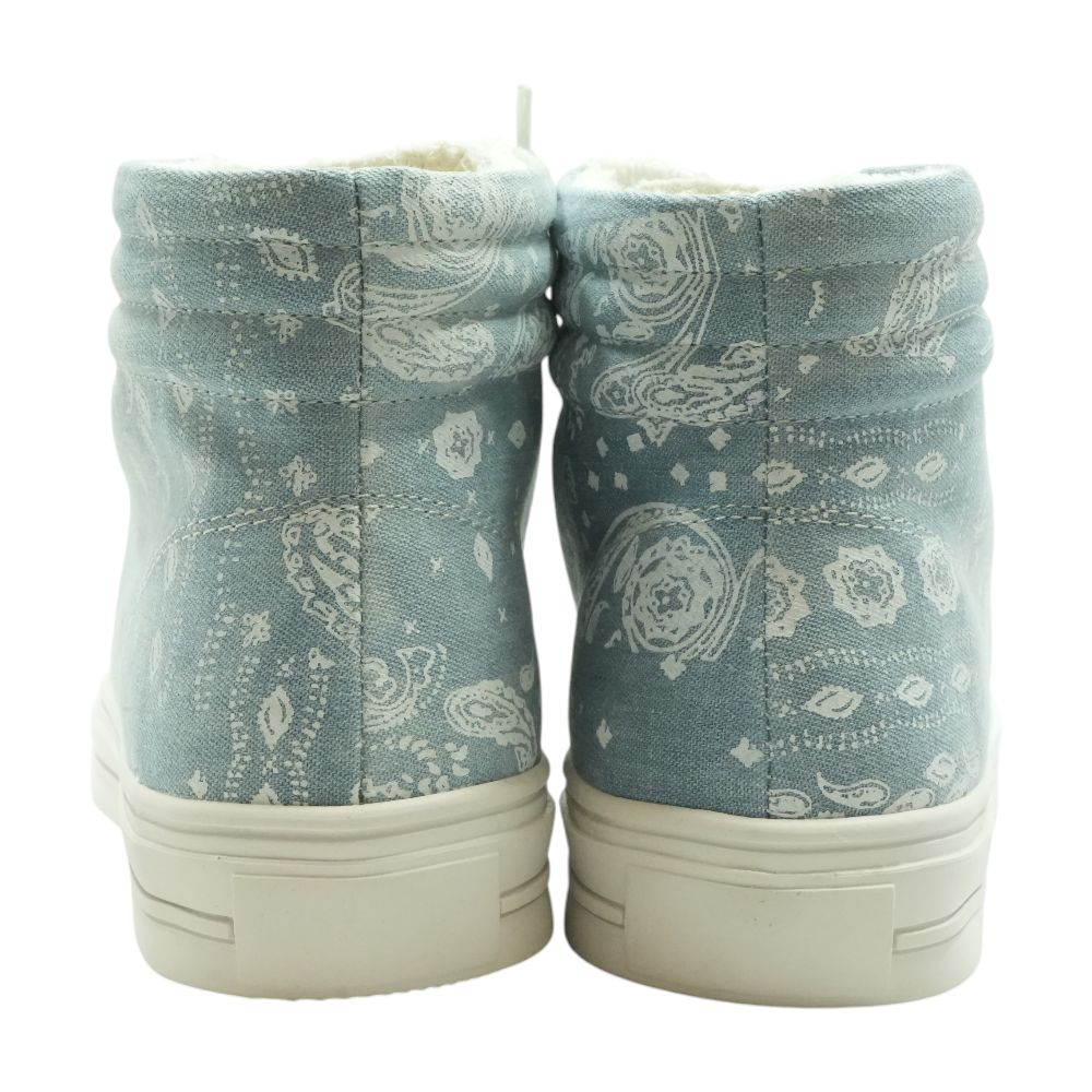 Virgenia Blue High Top Athletic Shoes - Image 2