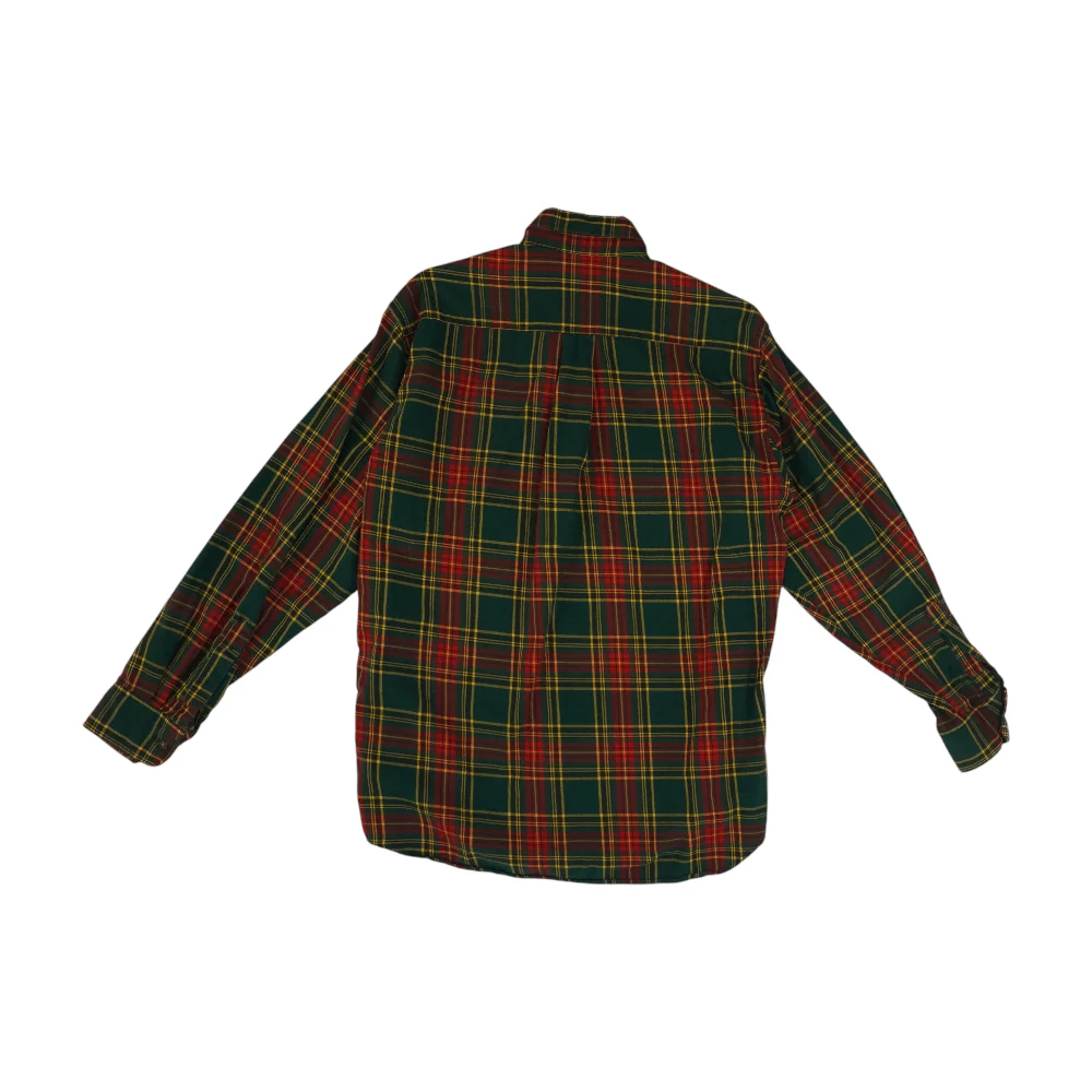 Green Plaid Long Sleeve Button Down - Image 2