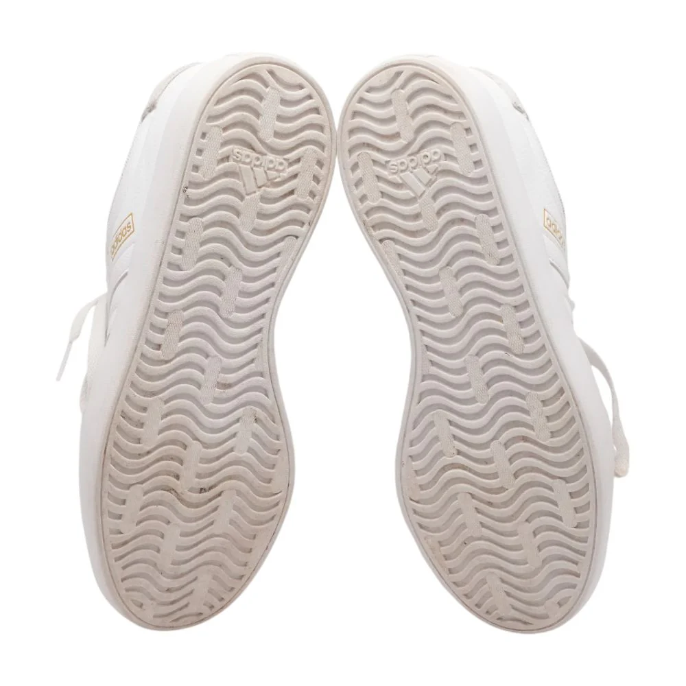 VL Court 3.0 White Low Top Athletic Shoes - Image 3
