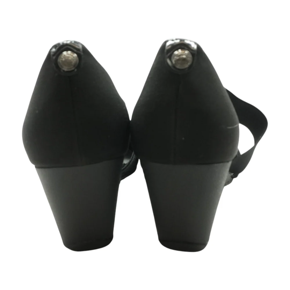 Black Wedge Heels - Image 2