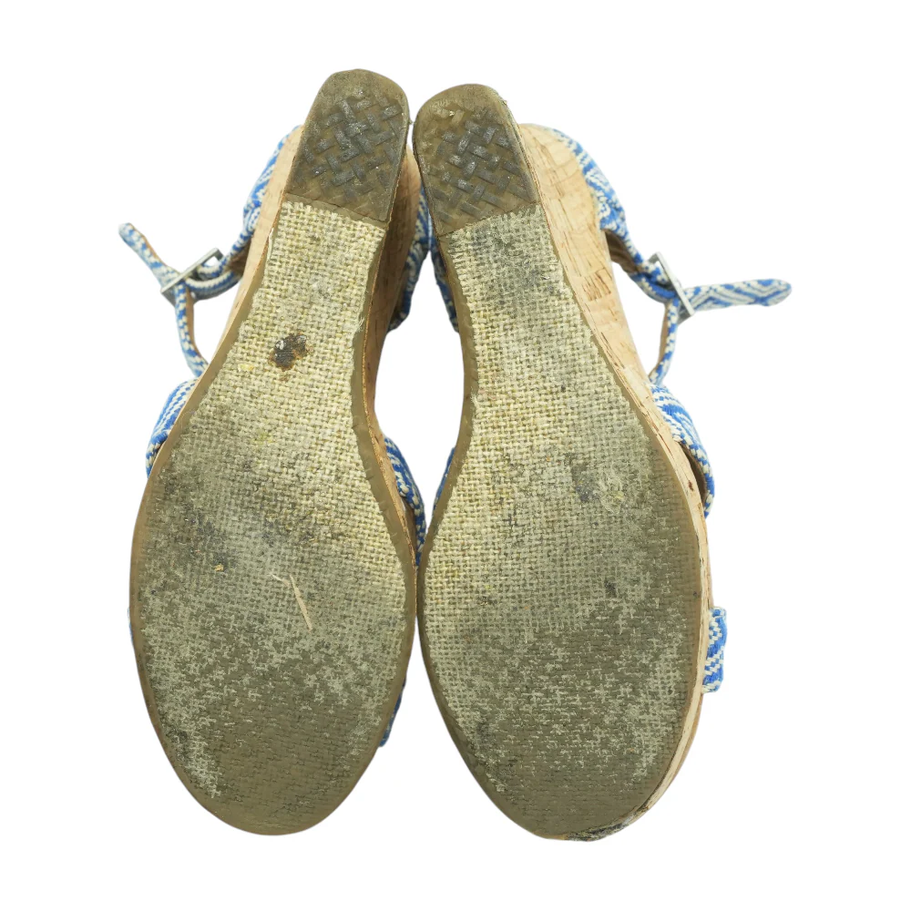 Blue Wedge Heels - Image 3