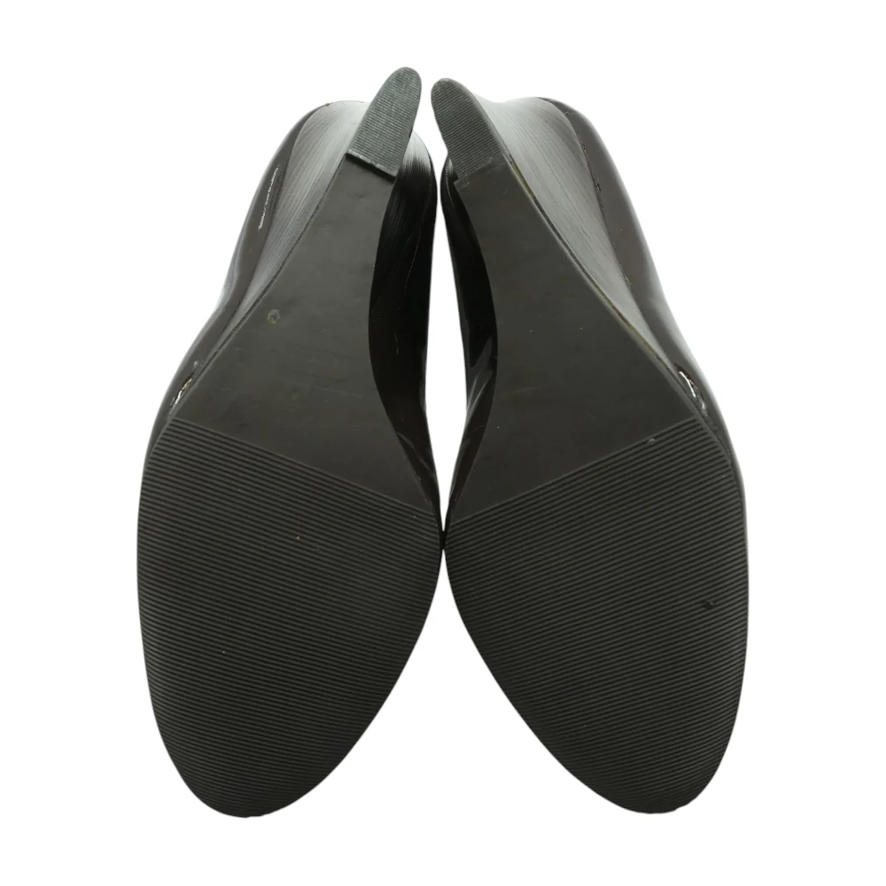 Brown Wedge Heels - Image 3