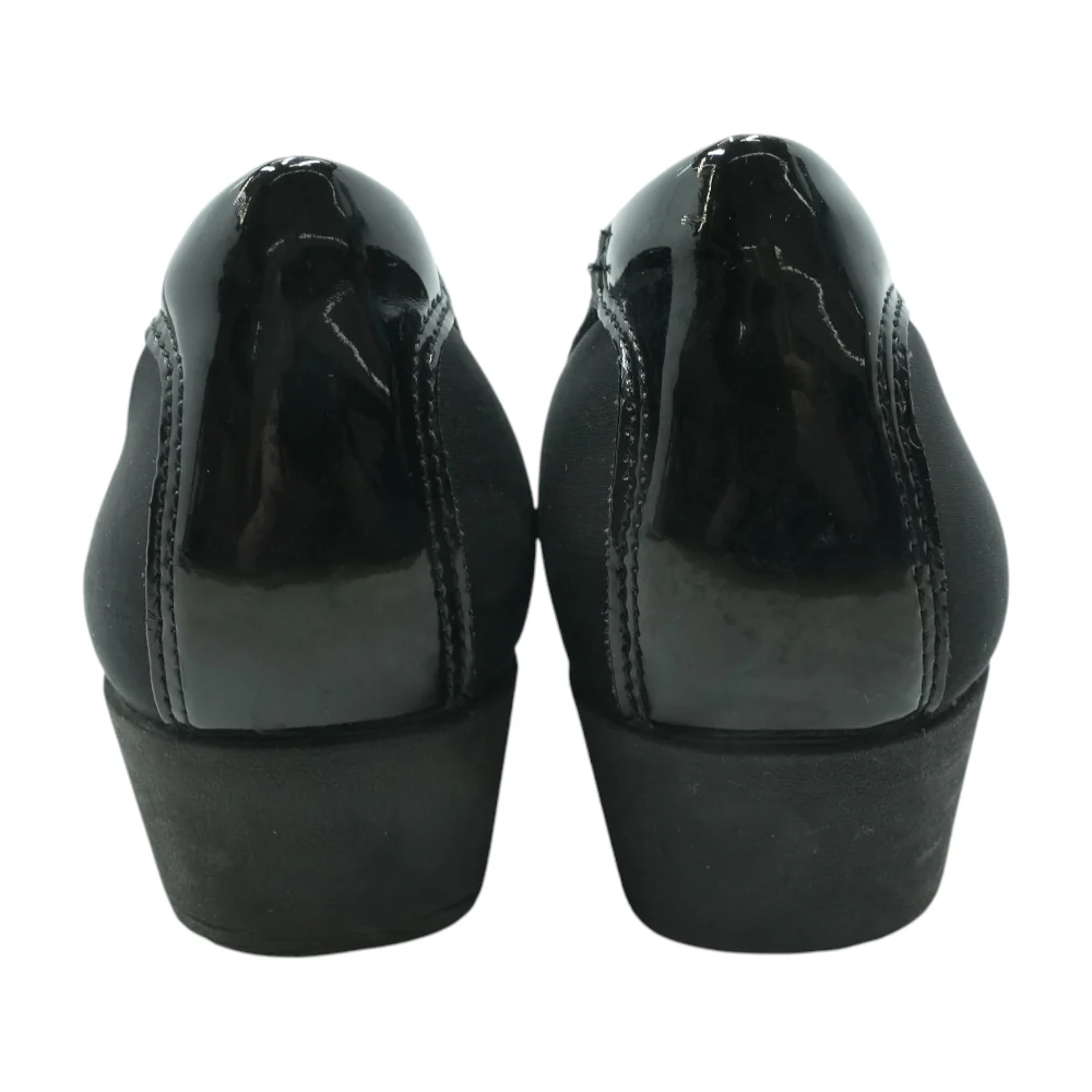 Black Wedge Heels - Image 2