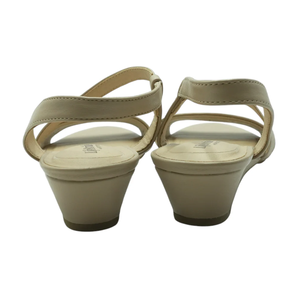 Beige Wedge Heels - Image 2