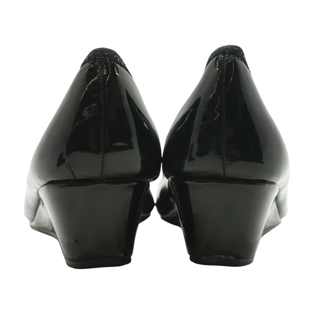 Black Wedge Heels - Image 2