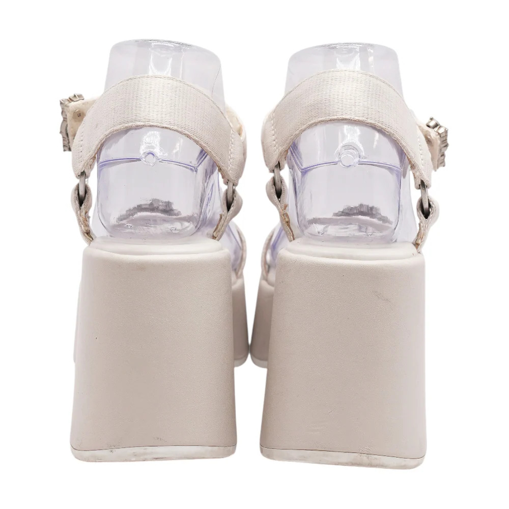 Gray Wedge Heels - Image 2