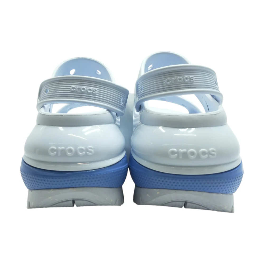 Blue Wedged Sandals - Image 2
