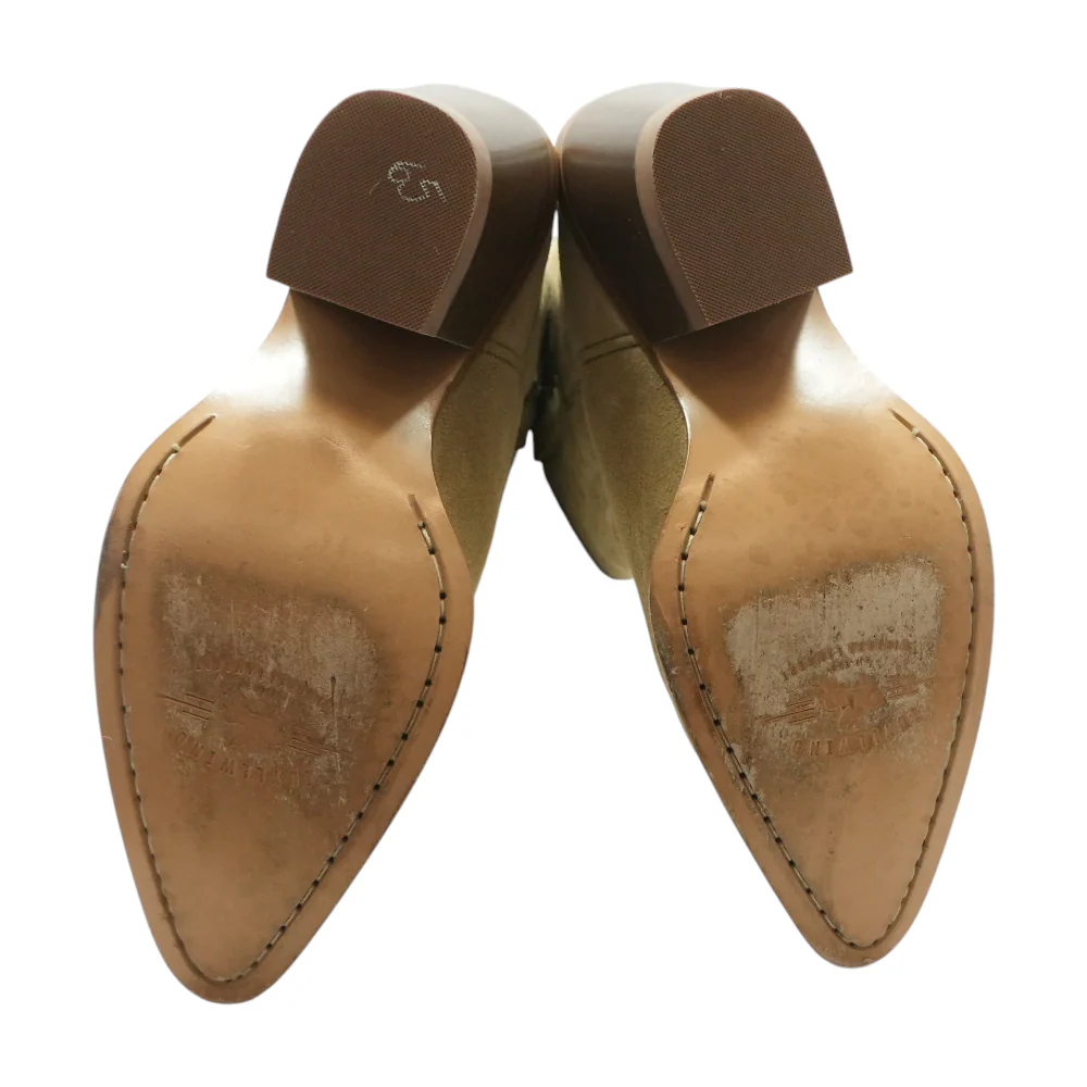 Beige Western Boots - Image 3