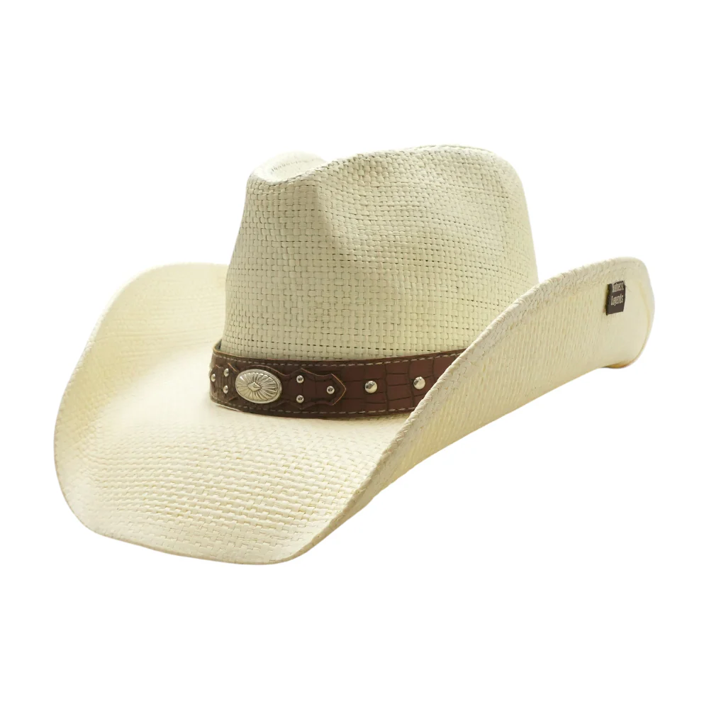 Beige Western Hat