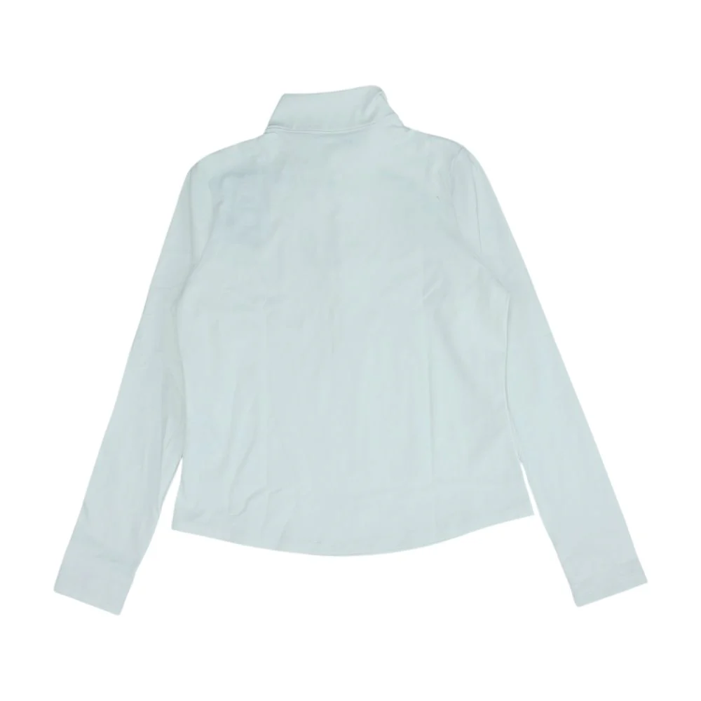 White 1/4 Zip Pullover - Image 2