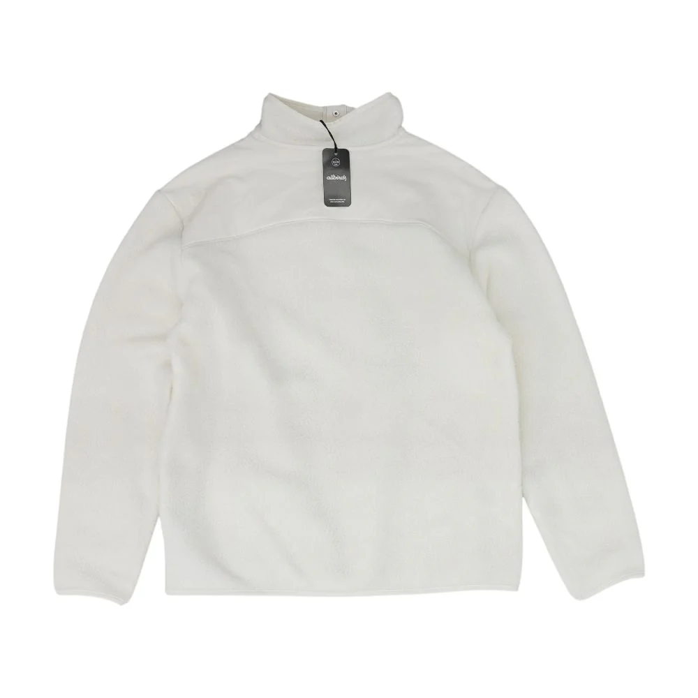 White 1/4 Zip Pullover - Image 2