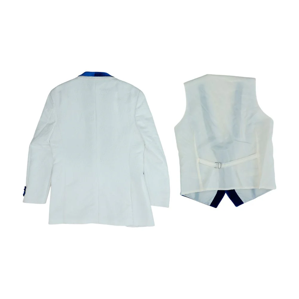 White 3pc Suit - Image 2