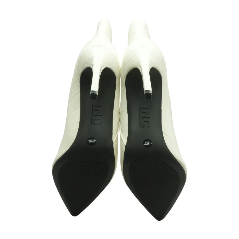 White Ankle Boots - Image 3