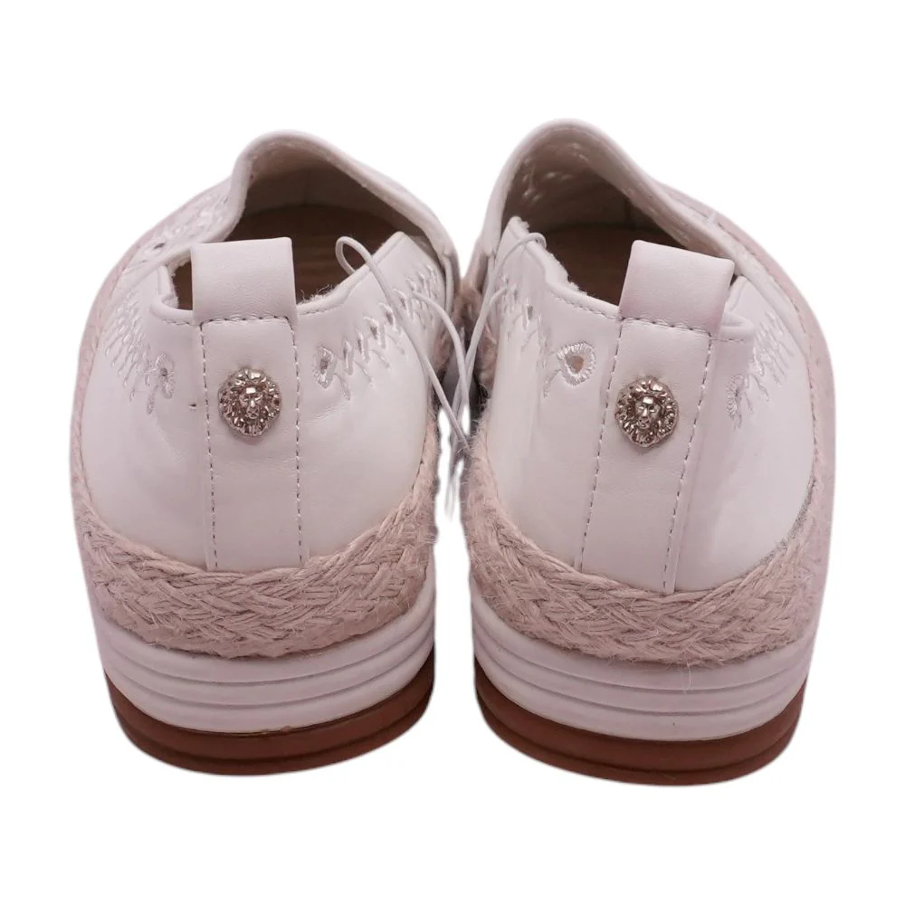 White Ballet Flats - Image 2