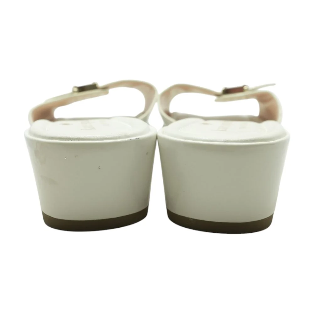 White Block Heels - Image 2