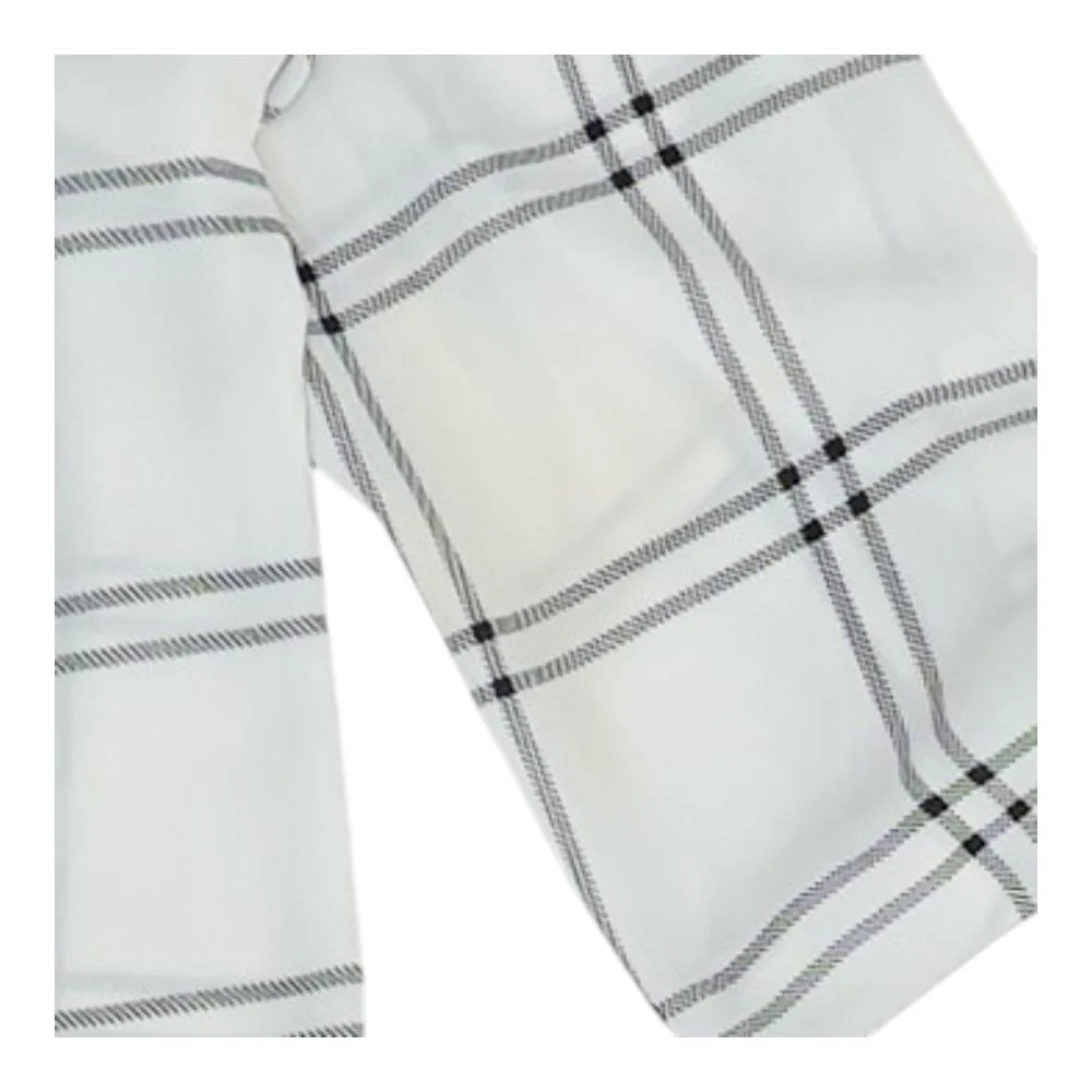White Check Button Down - Image 3