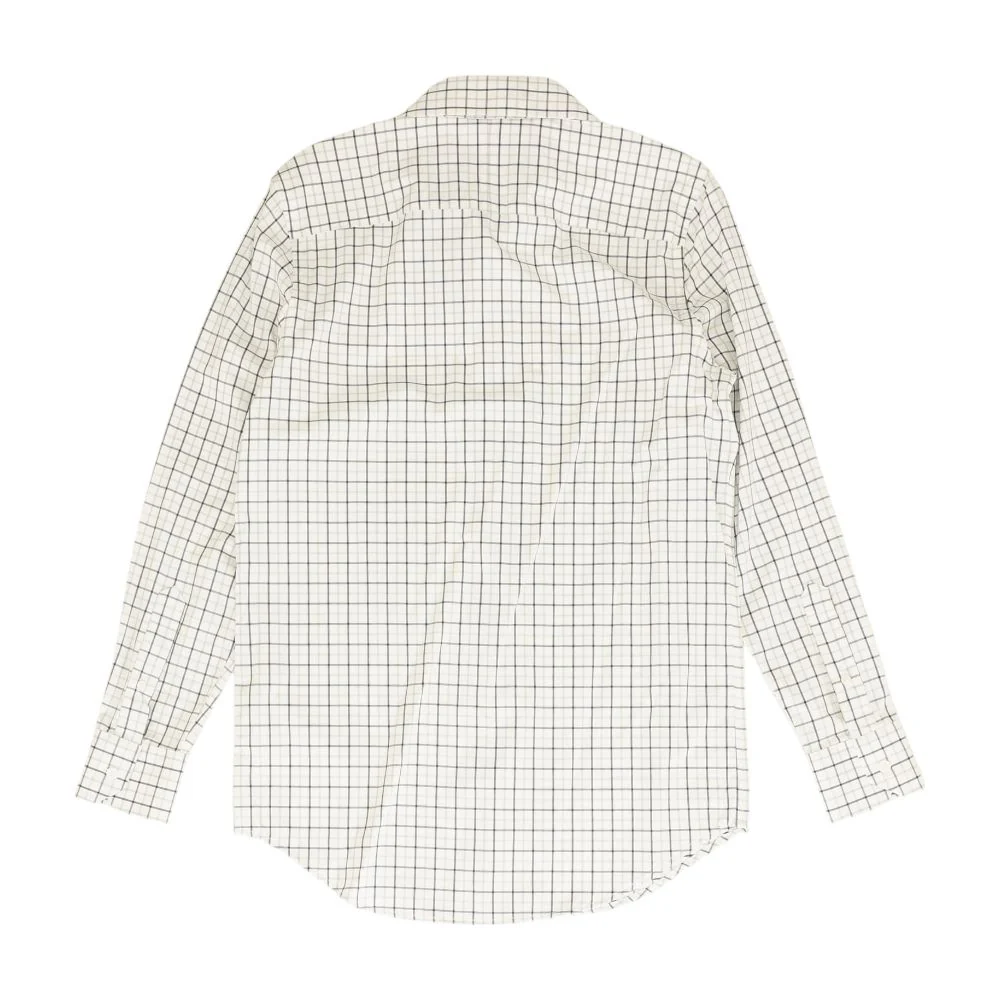 White Check Long Sleeve Button Down - Image 2