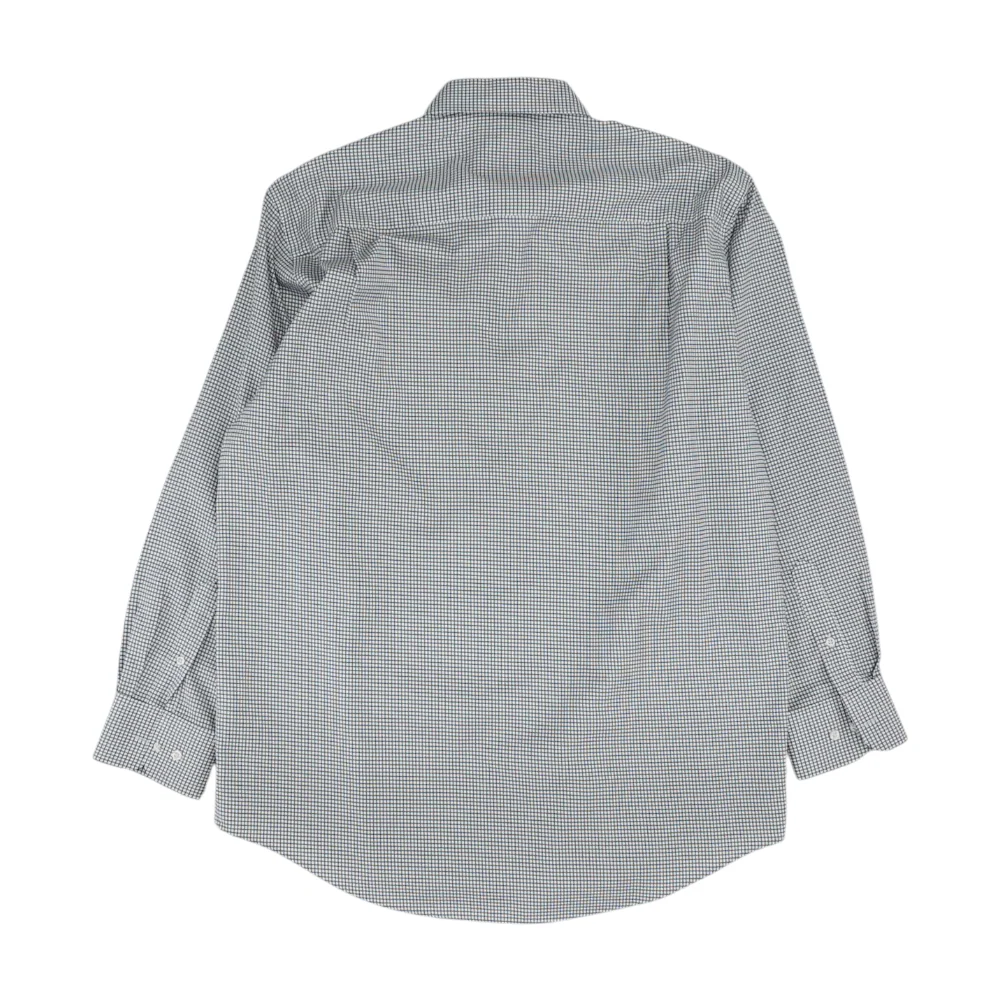 White Check Long Sleeve Button Down - Image 2