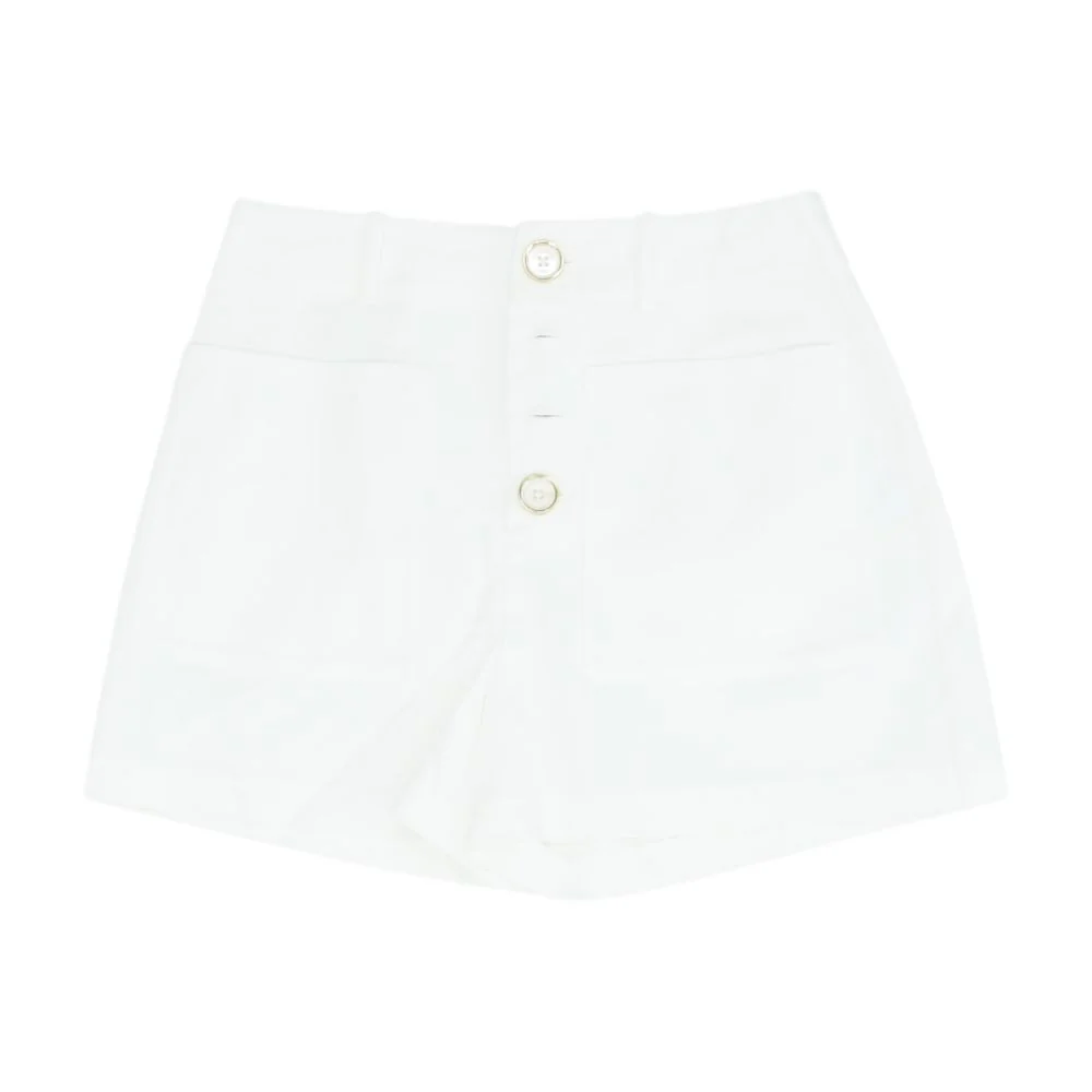 White Chino Shorts