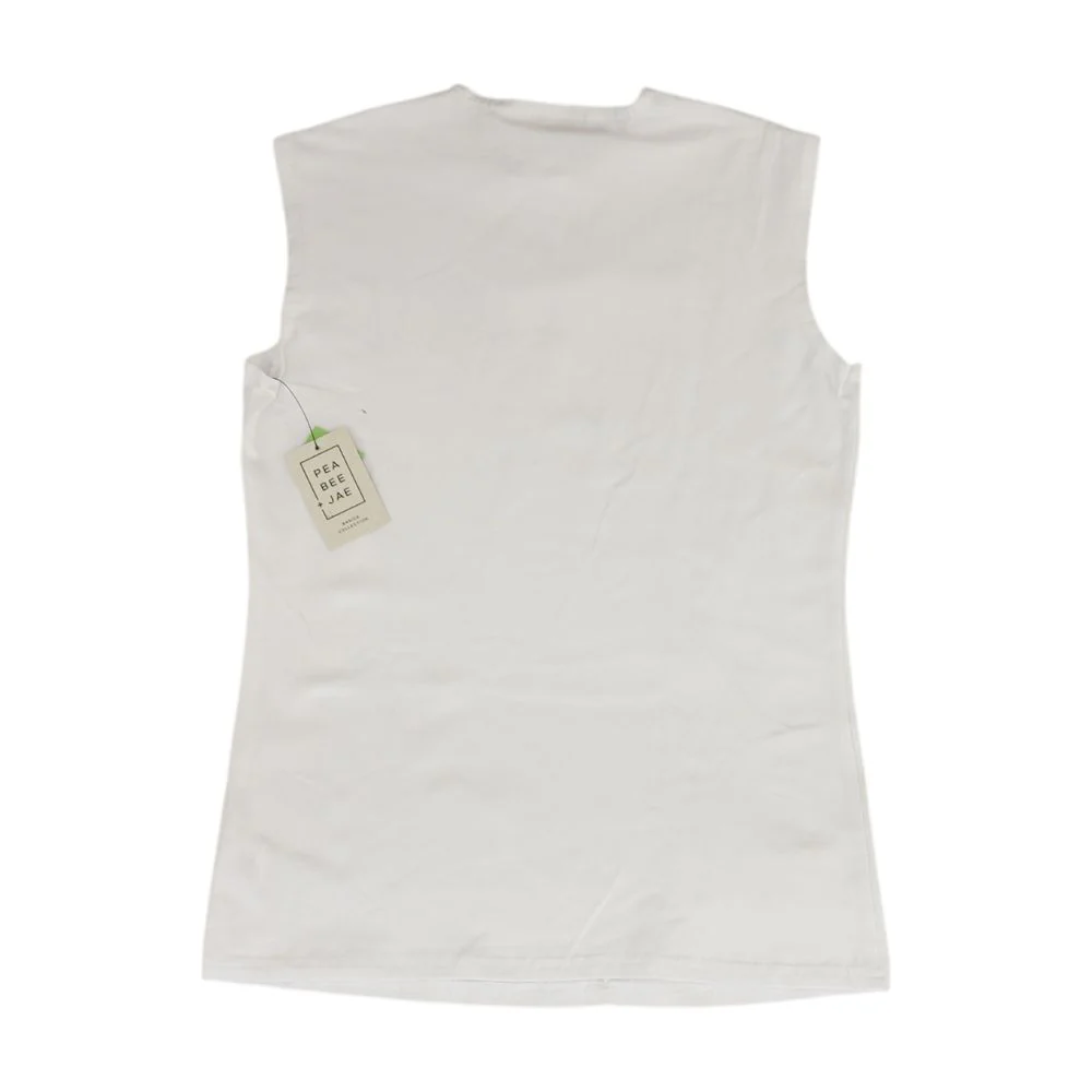 White Crewneck T-Shirt - Image 2