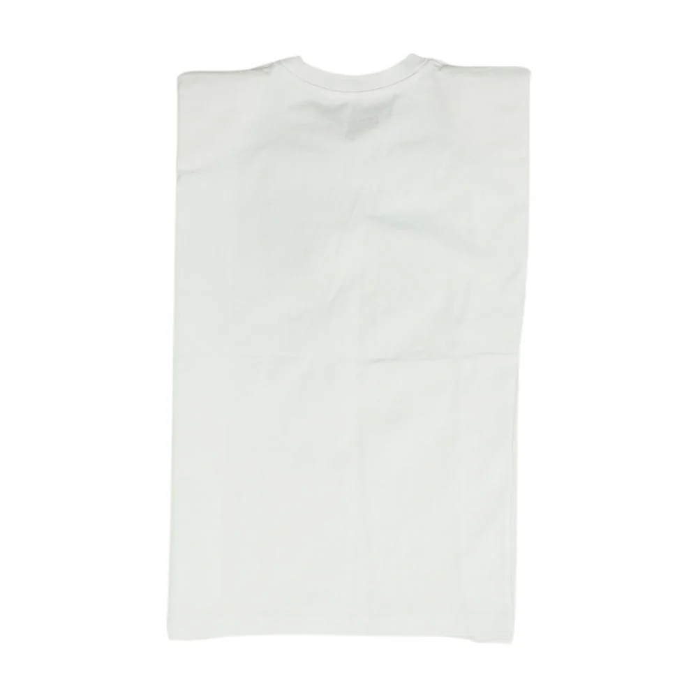 White Crewneck T-Shirt - Image 2